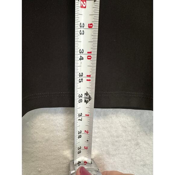 Women LS Black Floral Midi Dress 8 Boho Sheer Lined Quiet Luxury Asymmetric - Picture 9 of 13